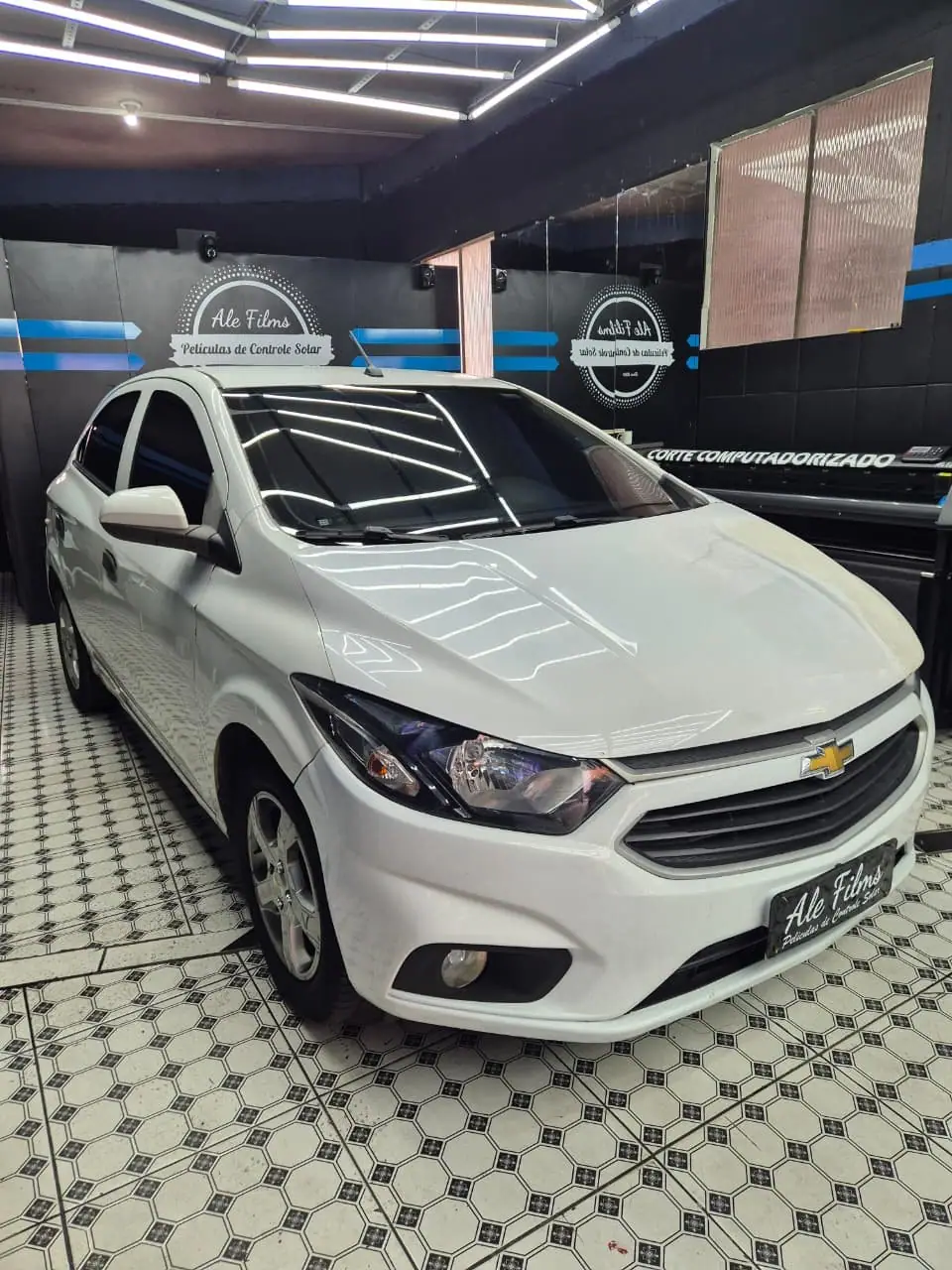 Película automotiva cerâmica